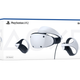 A box labeled the PlayStation VR2 with the headset and controllers.